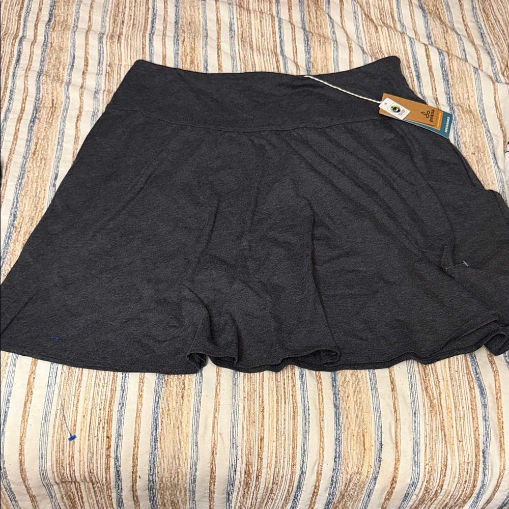 Prana Charcoal Skort